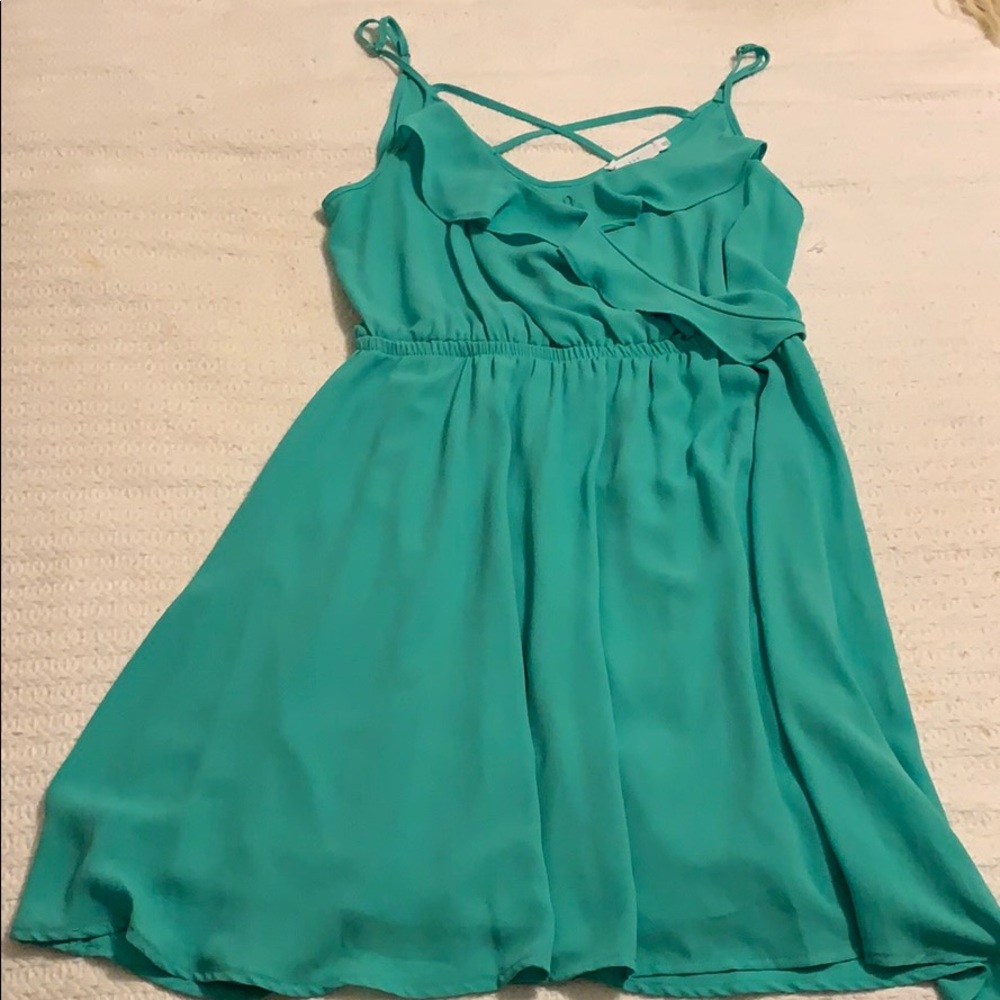 Green Cocktail dress